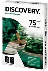 Discovery Eco-efficient DIN A3 Druckerpapier Weiß 75 g/m2 Glatt 500 Blatt