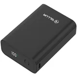 TELLUR Compact Pro 20000mAh Powerbank QC3.0 22,5W + PD20W, LCD-Display, schwarz - Schwarz