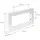 ML-Design Wandkonsole Weiß, Metall, 15x3x30 cm, Wohnzimmer, Regale, Wandboards