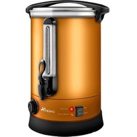 TRESKO Einkochautomat 1385-013, 1500 Watt, kupfer, Glühweinkocher, mit Zapfhahn, Edelstahl, 6,8 Liter