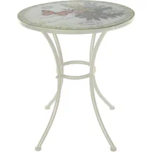 Hti-Living Gartentisch 57 x 57 x 68 cm Weiß
