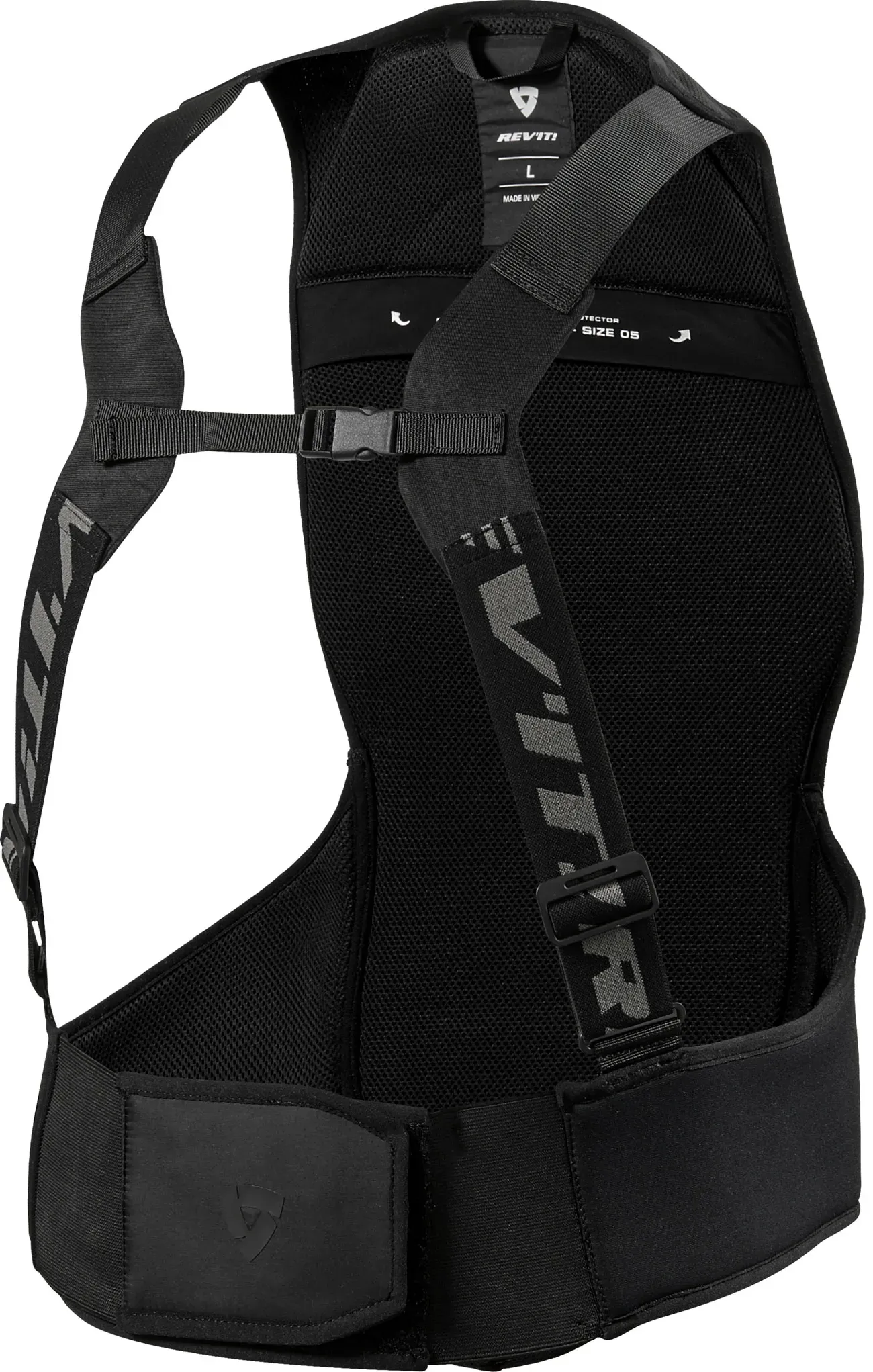 Revit Slingshot, protection dorsale de niveau 2 - Noir - S