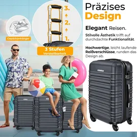 Kesser 4-Rollen 84 l grau