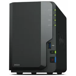 NAS-Netzwerk-Speicher Synology DS223 Schwarz