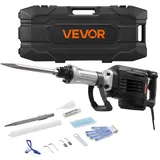 Vevor Abbruchhammer 3000 W inkl. Spitzmeißel, Schutzbrille