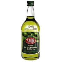 Saom Extra Vergine di Oliva Natives Olivenöl extra 1Lt 100% Italienisches ÖL