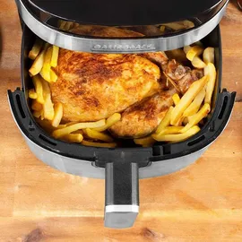 GASTROBACK Design Heißluftfritteuse Air Pro schwarz/silber