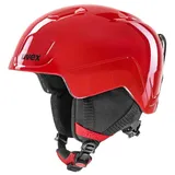 Uvex heyya - Leichter Skihelm für Kinder - individuelle Größenanpassung - optimierte Belüftung - fire red 51-55 cm