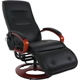 MCW Massagesessel Terni II 8-Punkt Massage 75 x 112 x 87 cm Schwarz