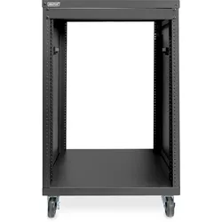 DIGITUS Universal 19-Zoll Equipment Rack mit Rollen, 16HE