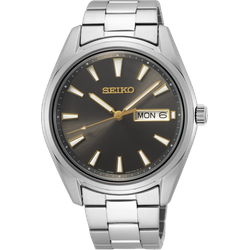 Seiko Conceptual Series Quarz SUR343P1 Sonderangebot - anthrazit,silber - 40mm