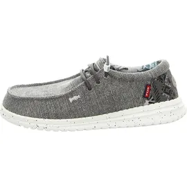 Fusion Komfort Schnürschuhe Herren, Grau 42