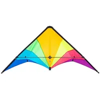 HQ Delta Hawk Neon-Rainbow Lenkdrachen 116005