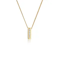 Elli DIAMONDS Klassisch Elegant Diamant (0.075 ct.) 585 Gelbgold 45 Damen