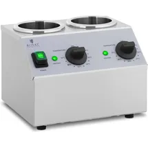 Royal Catering Saucenwärmer 2 x 1 L Bedienfeld oben - Saucenspender
