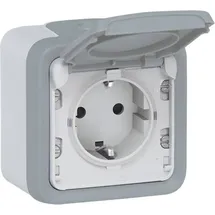 Legrand Schuko-Steckdose 1-fach Grau 1 St.