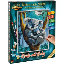 Schipper Malen nach Zahlen Koala mit Baby 24 St. mehrfarbig