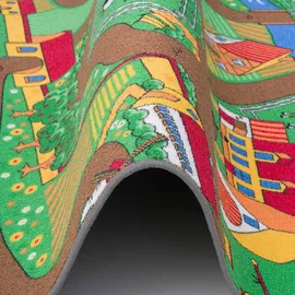 Pergamon Snapstyle Strassenteppich Beidseitig Strassenlandschaften (160 x 240 cm, Teppiche , Spielmatte,