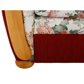 Home Affaire Schlafcouch Polyester 2-Sitzer Rot