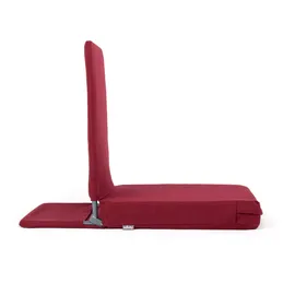 Bodhi Mandir Bodenstuhl XL Klappbar, weinrot 1 St