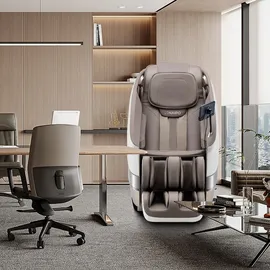 Naipo Aspria Massagesessel, Tai Chi Massagestuhl für Ganzkörpermassage mit Wärmetherapie, Meister für Nacken- und Schultermassage, für Zuhause, Hotels, Salons, Büros verwenden