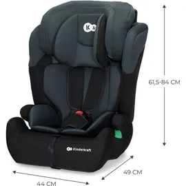 Kinderkraft Comfort Up i-Size schwarz