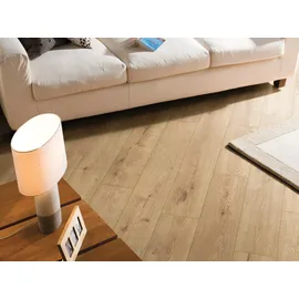 Krono Original Laminat Atlantic 8 (Sundance Oak, Landhausdiele, 1.285 x 192 x 8 mm)