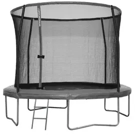 Sportspower Trampolin 366 cm inkl. Sicherheitsnetz und Leiter Anthrazit
