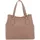 Valentino Schultertasche Brixton Shopping Beige