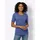 Classic Basics Sieh an! Kurzarmshirt in royalblau-meliert | Gr.: 50,