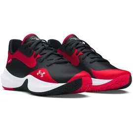 Under Armour Lockdown 7 Low Basketballschuhe 600 red/black/white 43