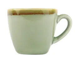 Gastronoble Olympia Kiln Espressotassen Moos | 8,5cl | 12 Tassen spülmaschinenfest