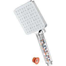 yeaupe pro Duschkopf mit Filter, Reine Dusche Duschkopf, Badezimmer Duschbrause(115 x 100 mm), Duschkopf Wassersparend, 7 Hochdruck Handbrause Dusche, Universal Brausekopf Dusche