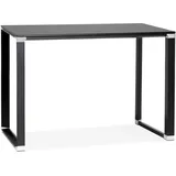 KADIMA DESIGN Stehtisch 140x70cm | Bartisch Stehschreibtisch Modern | Multifunktional Für Büro & Zuhause | Küchentresen | Schwarz