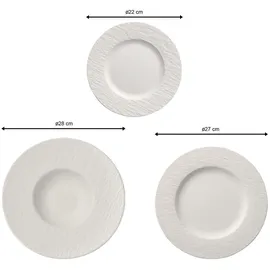 Villeroy & Boch Teller-Set 6-teilig weiß