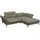 flexlux Ecksofa Salino, Funktionssofa mit Recamiere, Relaxsofa, Ecksofa, Sofa mit Arm- und Kopfteil-Verstellungen, Kaltschaum & Stahl-Wellen grün