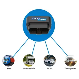 YUKAtrack OBD2 GPS Tracker with SIM - 2er-Set