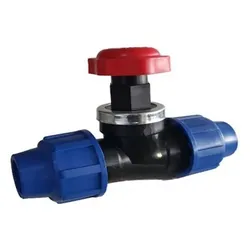 PP Absperrhahn Schieber mit PE Kupplung Absperrhahn 25 x 25 und 32 x 32 PE Fitting PE Rohr Verschraubung x Verschraubung (PP Absperrhahn Schieber mit beidseitigem PE Kupplung Absperrhahn: PP Absperrhahn / Schieber 25 x 25 PE-Kupplung x PE-Kupplung)