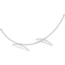 OEM Hängemattengestell, Gartenhängemattenständer, Für Zwei Personen, Metall, Grau, Robust, 250 kg