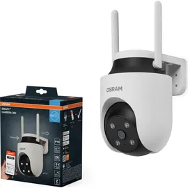 Osram SMART+ Außenkamera 360° Weiß