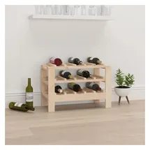 vidaXL Weinregal 61,5 x 30 x 42 cm Braun