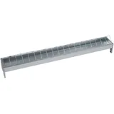 Kerbl Futtertrog verzinkt, 100 cm lang, 10 cm breit, für Hennen
