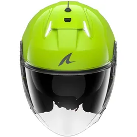 Shark Skwal i3 Jet Blank, Jethelm - Neon-Grün - M