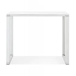 Hochwertiger Büro Schreibtisch aus Holz und Metall  Ergonomischer Arbeitstisch mit höhenverstellbarer Funktion  Modern  Kadima Design
