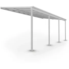 Juskys Terrassendach Borneo 600 x 300 cm weiß