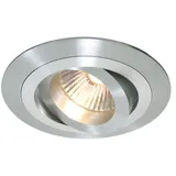 Deko-Light Deckeneinbauring 1 GU5.3 Aluminium matt-Silber