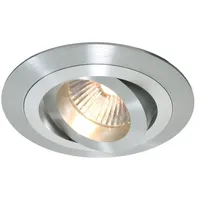 Deko-Light Deckeneinbauring 1 GU5.3 Aluminium matt-Silber