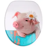 Sanilo WC-Sitz Schwein rosa