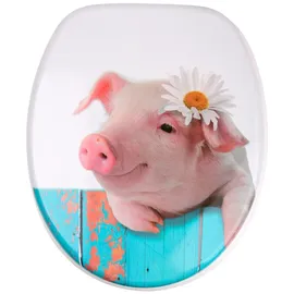 Sanilo WC-Sitz Schwein rosa