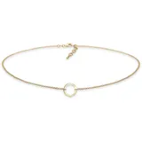 elli by julie & grace Elli Halskette Choker Kreis Trend Geo 925 Sterling Silber